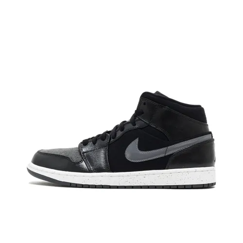 Jordan 1 Mid Premium Winterized Black Grey