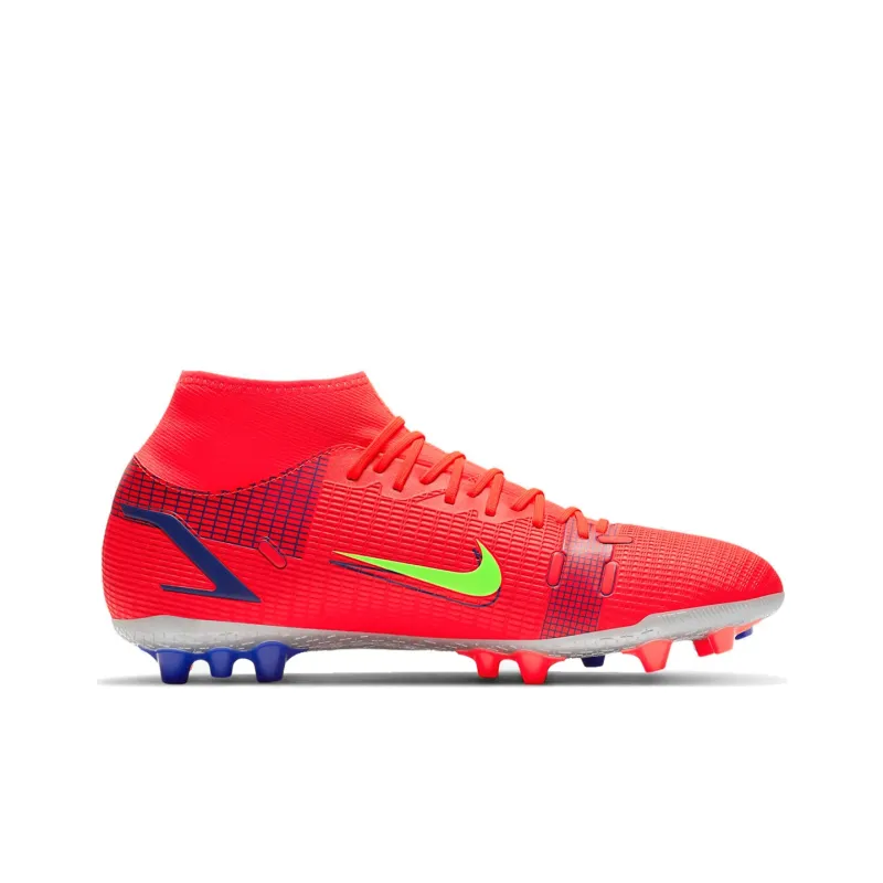 Nike Superfly 8 Academy AG Artificial Grass 'Dark Red'-1