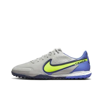 Nike React Legend 9 Pro TF Turf Soccer Shoes Grey/Yellow