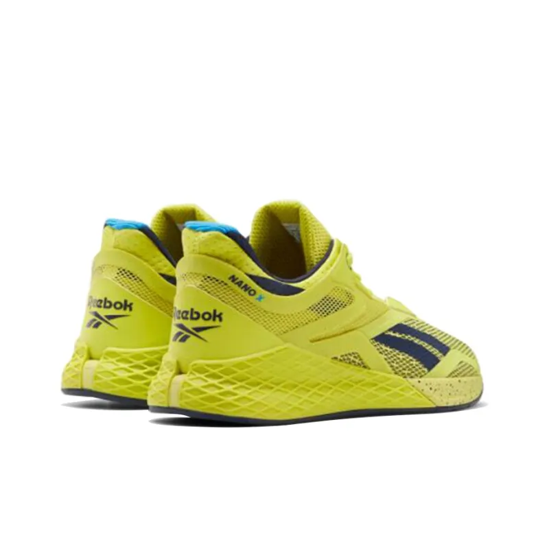 Reebok Nano X 'Chartreuse Vector Navy'-3
