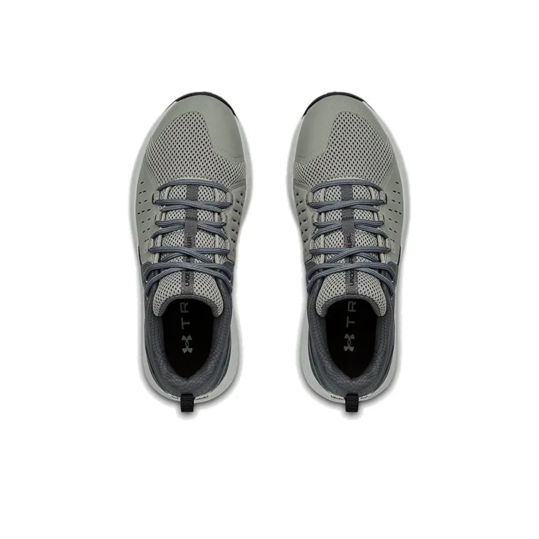 Under Armour Charged Commit 2 Breathable Low-Top Training Shoes Unisex Gray White-2