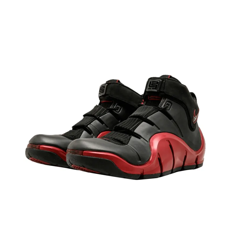 Nike LeBron 4 Black Crimson-3