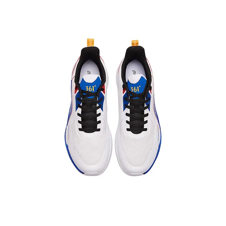 361 Degrees X Initial D Casual Shoes 'White Blue Red'-1