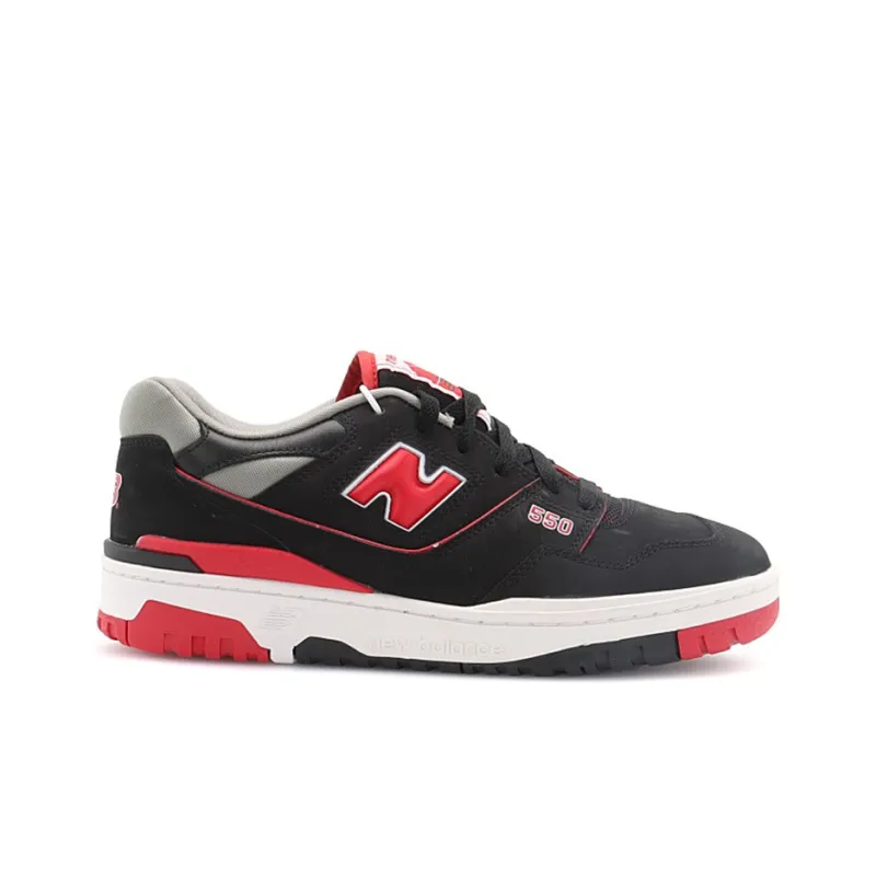 New Balance 550 Black Red-1