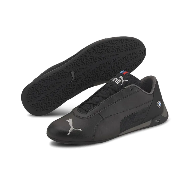 PUMA Bmw Mms R cat Black/White-4