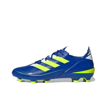 Adidas Gamemode FG Rubber Long Studs Slip Resistant Soccer Shoes Men's Blue Yellow