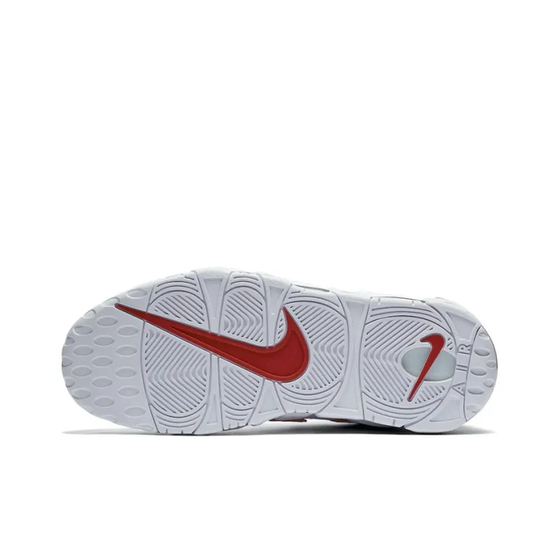 Nike Air More Uptempo White Varsity Red Outline-5