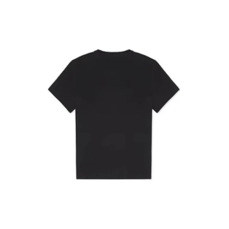 GUESS T Shirts Unisex Black Sole Rose Red-1