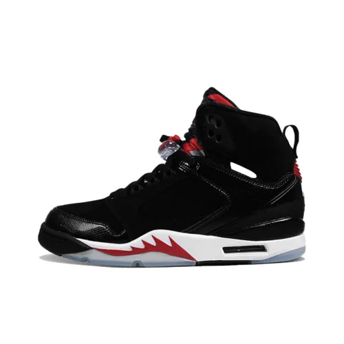 Air Jordan Sixty Plus Vintage Basketball Shoes Men High-Top Black/Red