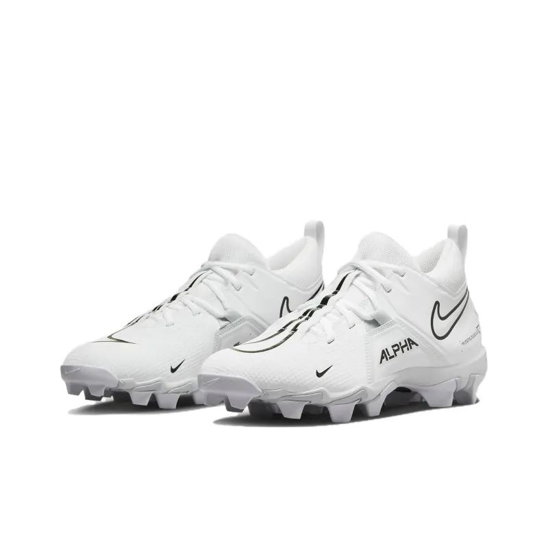Nike Alpha Menace 3 Shark 'All White'-2
