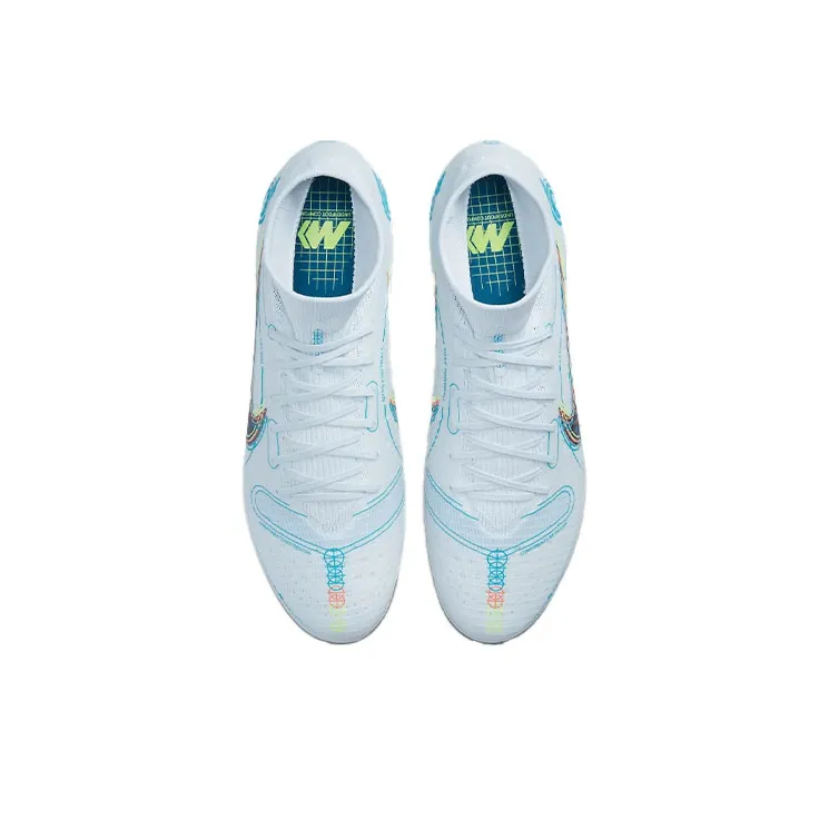 Nike Mercurial Superfly 8 Pro Fg 'Grey Light Marine'-3
