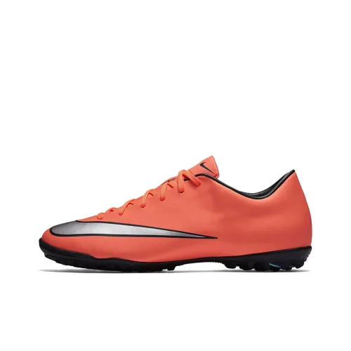 Nike Mercurial Victory Soccer Shoes Men Low-Top Orange/Black/Silver