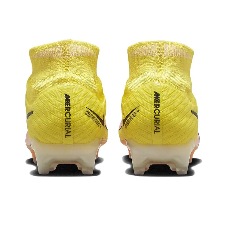 Nike Zoom Mercurial Superfly 9 Elite AG Pro Yellow Strike Sunset Glow-4