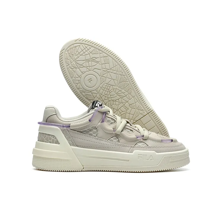 FILA Salto Salto Low Top Vintage Basketball Shoes Women's Oat-5