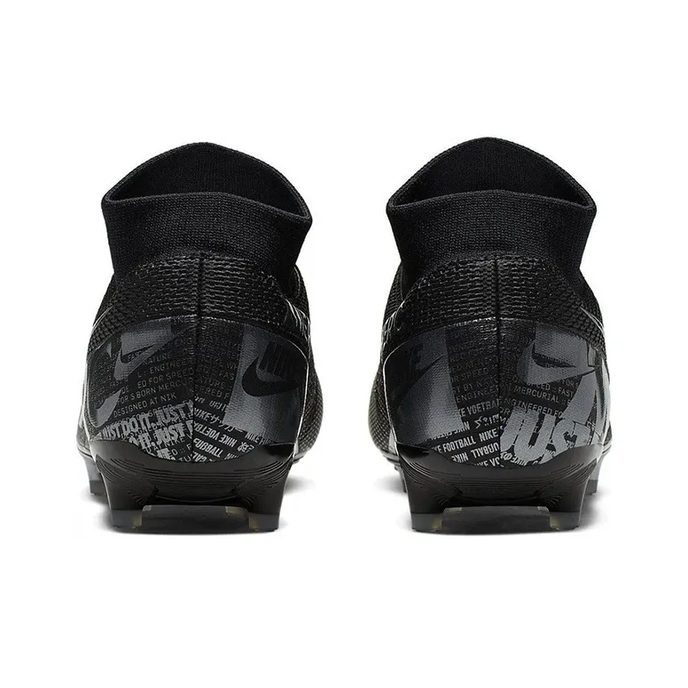 Nike Mercurial Superfly 7 Academy FG/MG 'Black Grey'-4