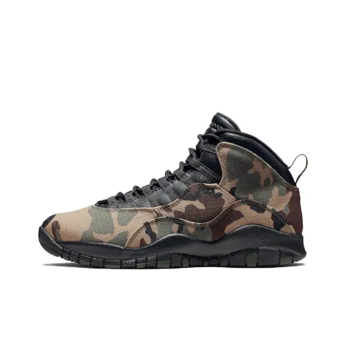 Jordan 10 Retro Woodland Camo