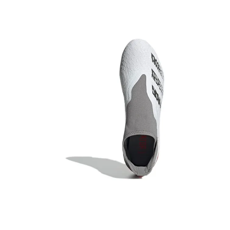 Adidas Predator Freak.3 Laceless Fg 'Demonscale White Solar Red'-4
