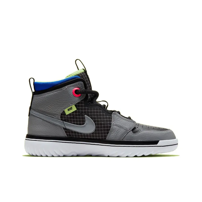 JORDAN 1 High React Black Particle Grey-1