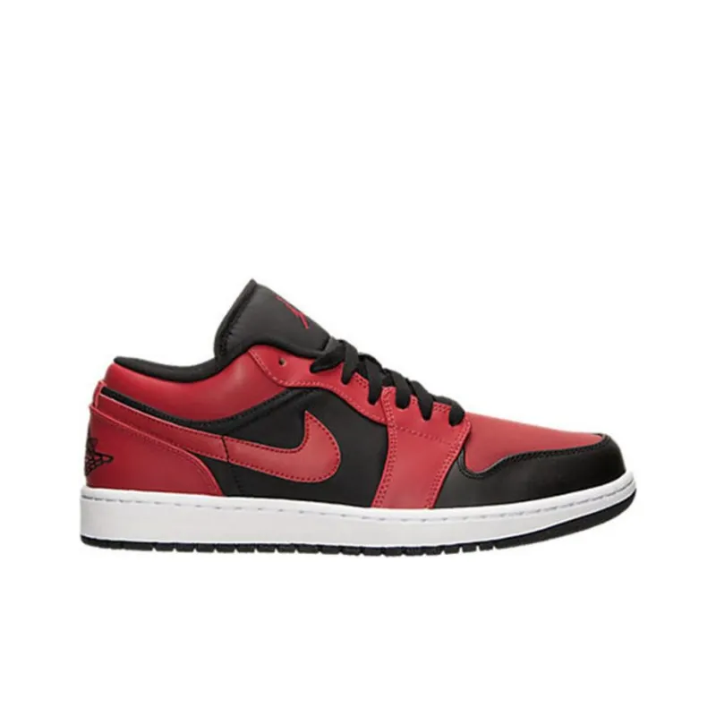 Jordan 1 Retro Low Black Gym Red-1