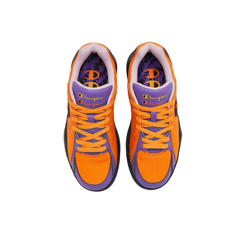 Champion Tiger Series Cushioning Low-Top Vintage Basketball Shoes Unisex Hot Blood Orange-2