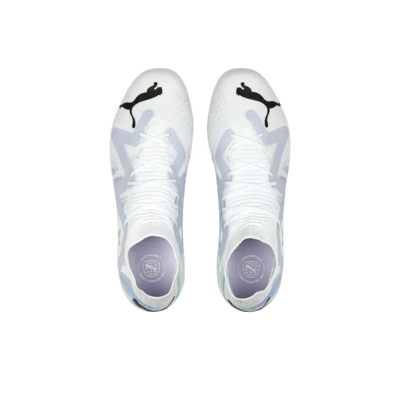 PUMA Future Match Brillance FG/AG 'White Light Blue' Women's-3