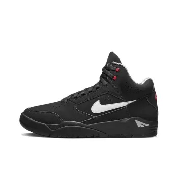 Nike Air Flight Lite Ii Mid Black White Varsity Red