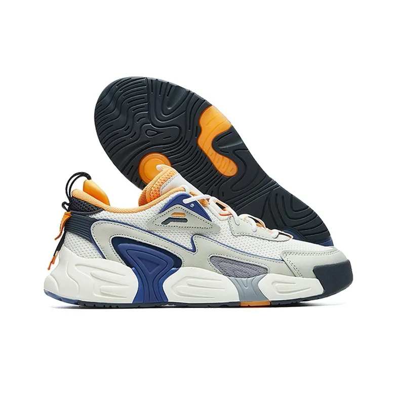 FILA Swarm Low Swirl Sneakers Blue/grey/yellow-3