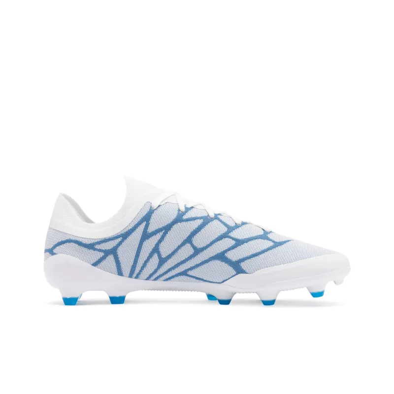 Umbro VELOCITA ALCHEMIST FG Rubber Long Studs Anti-Slip Wear-Resistant Soccer Shoes Men's White-1