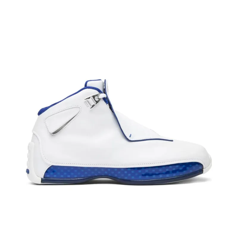 Jordan 18 OG White Sport Royal Men's-1