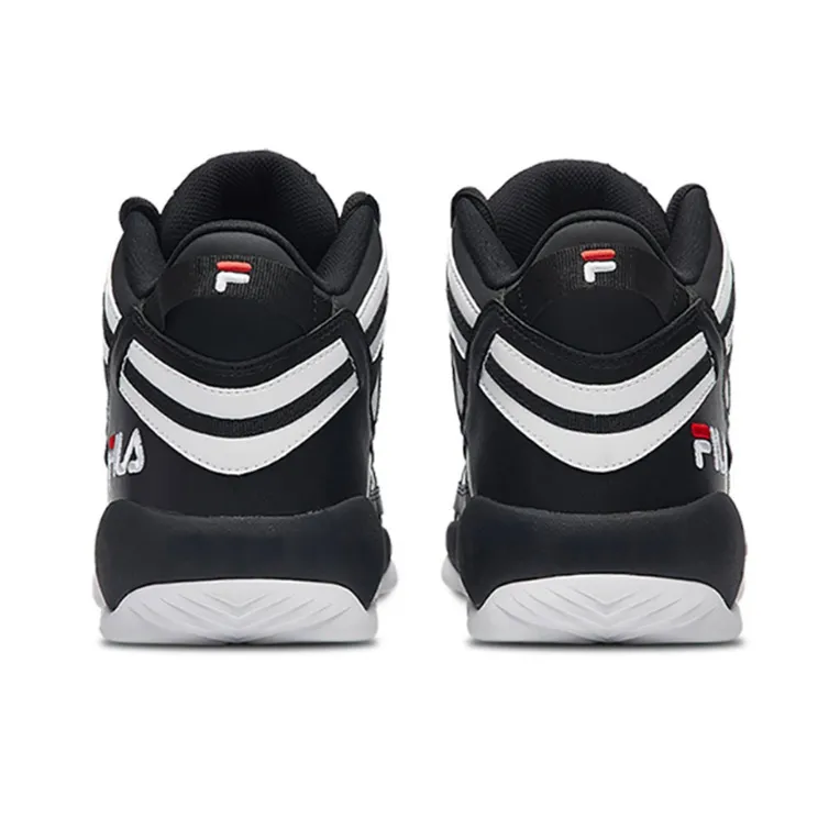 FILA Spaghetti Mid cut Black/White Women's-2