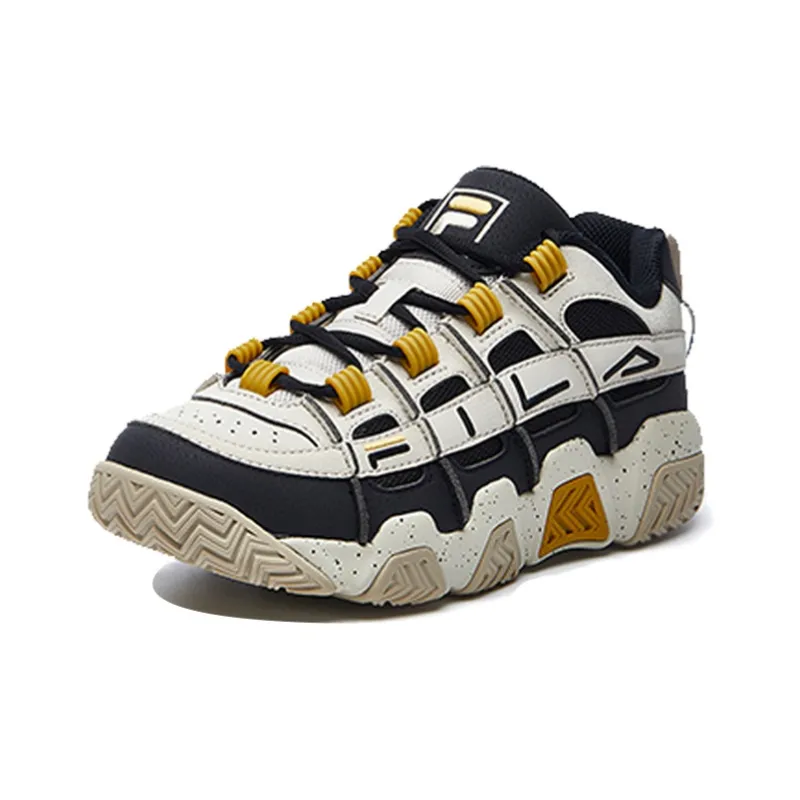 FILA Barricade White/Black Women's-1