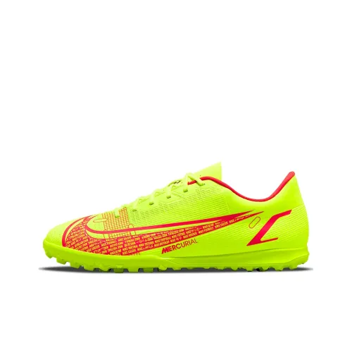 Nike Mercurial Vapor 14 Soccer Shoes Unisex Low-Top Neon Yellow