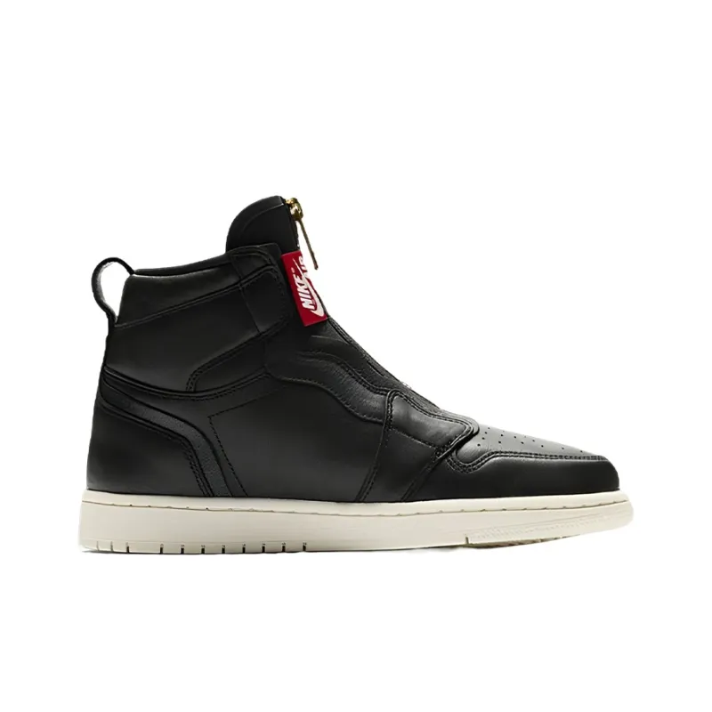Jordan 1 Retro High Zip Black Sail Women's-1