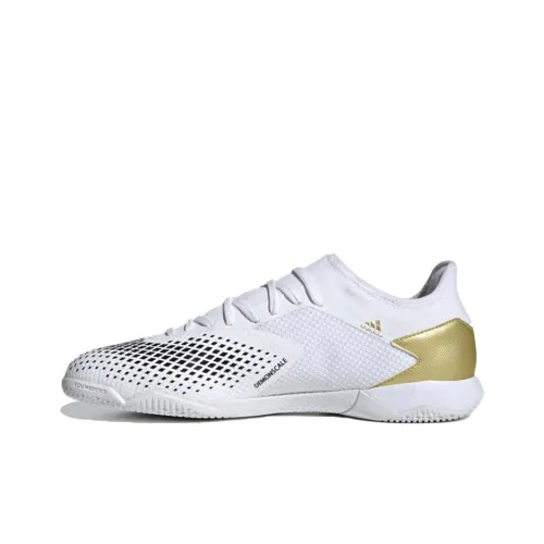 Adidas Predator 20.3 Soccer Shoes Men Low-Top White/Gold