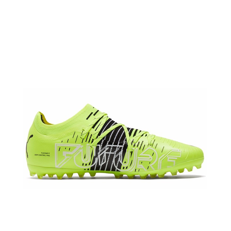 PUMA Future Z 2.1 Mg Soccer Shoes Green - POIZON