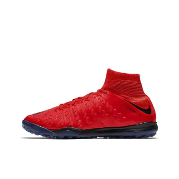 Nike TF Rubber Broken Studs Cushioning Anti-Slip And Wear-Resistant Soccer Shoes Men's Red