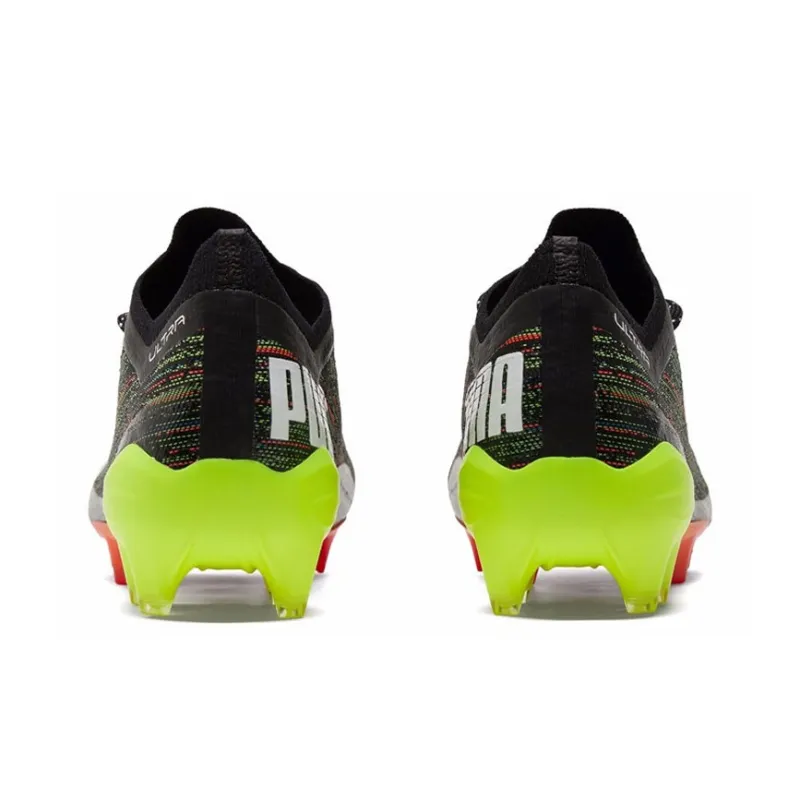 PUMA Ultra 1.2 Fg Ag Black Yellow Alert-4
