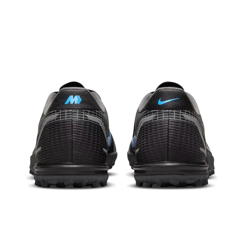 Nike Mercurial Vapor 14 Soccer Shoes Men Low-Top Black/Blue Color-4