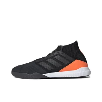 Adidas Predator 19.3 IC/IN Breathable Soccer Shoes Men's Black Orange