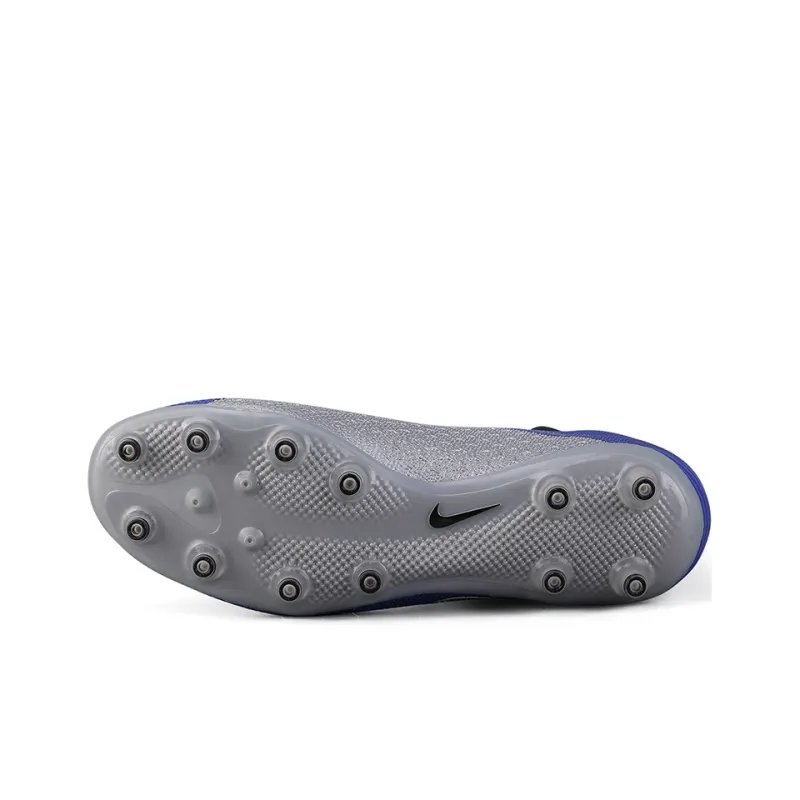 Nike Phantom Vision Elite Df Ag Pro 'Racer Blue Black Metallic Silver'-4