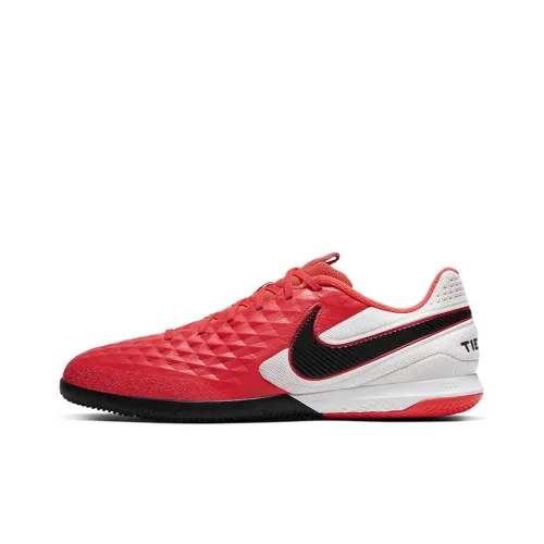 Nike React Legend 8 Pro IC Soccer Shoes Men Low-Top Red/White/Black