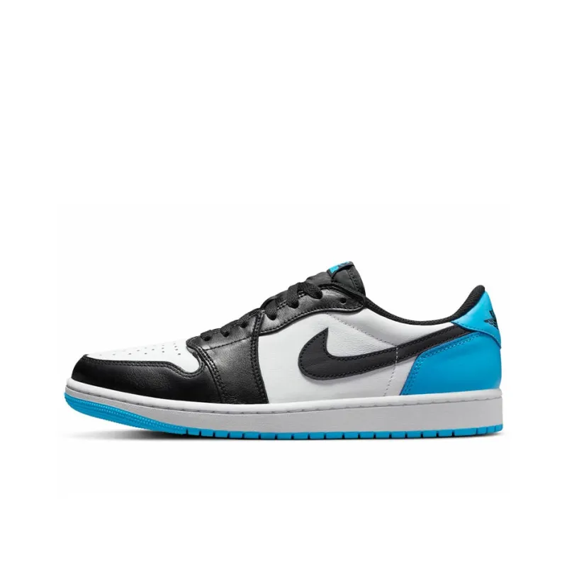 Jordan 1 Retro Low Og Black Dark Powder Blue-0