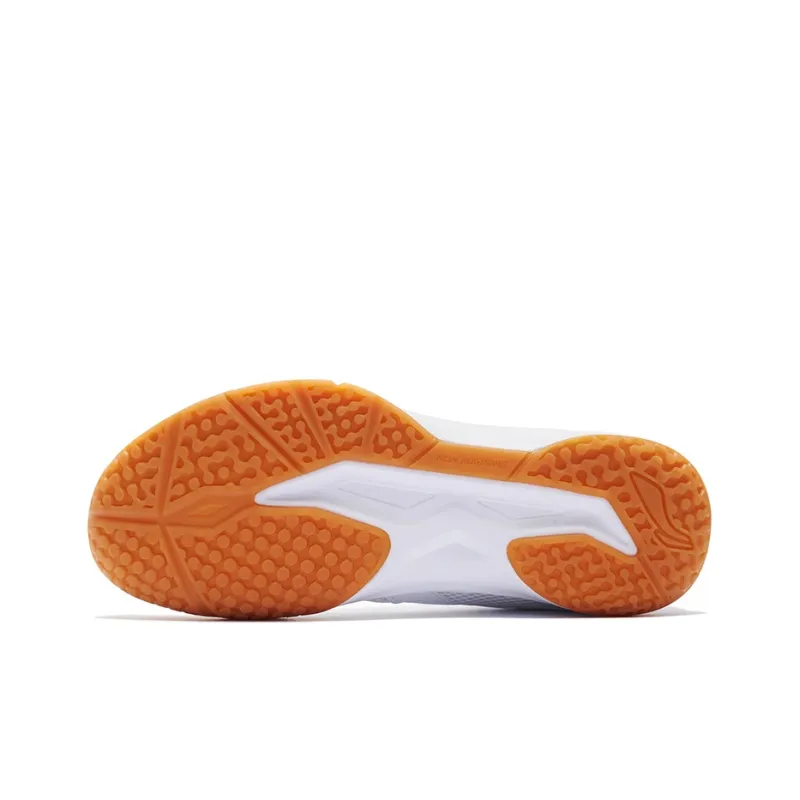 LiNing Ace Shock Absorbers Slip Resistant, Abrasion Resistant, Breathable Low Top Badminton Shoes Men's Standard White-4