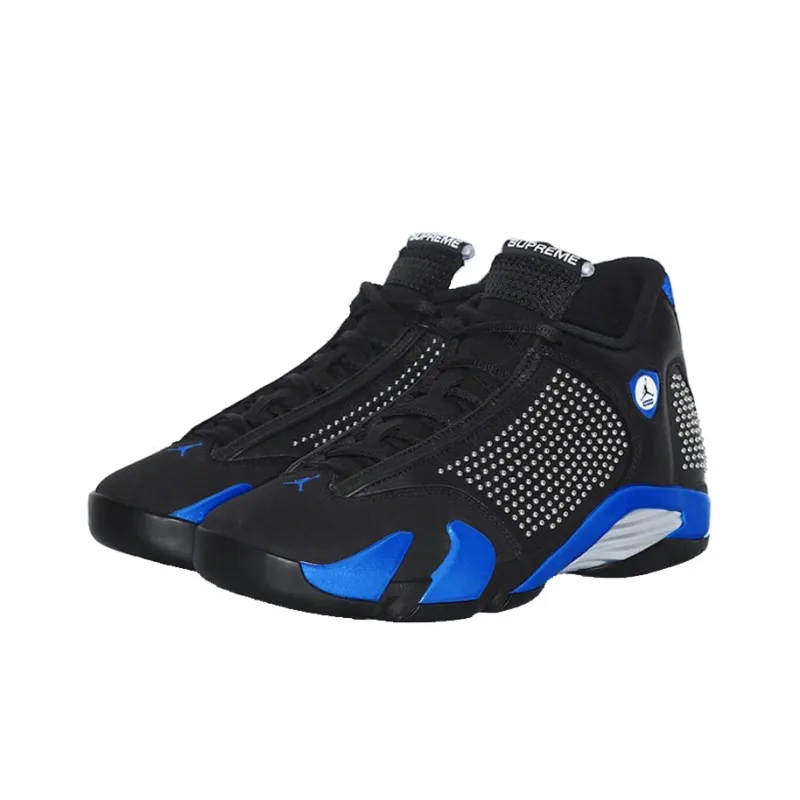Jordan 14 Retro 'Supreme Black'-2