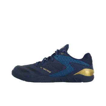 VICTOR Badminton Shoes Unisex Blue Gold