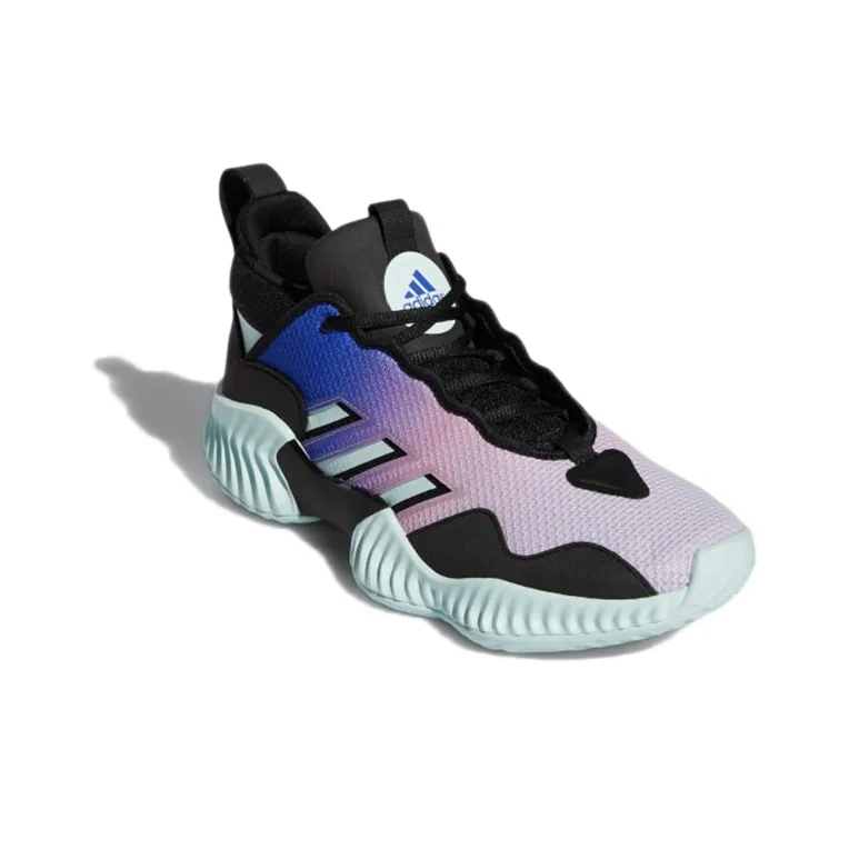 Adidas Court Vision 3 'Black Blue Pink'-2