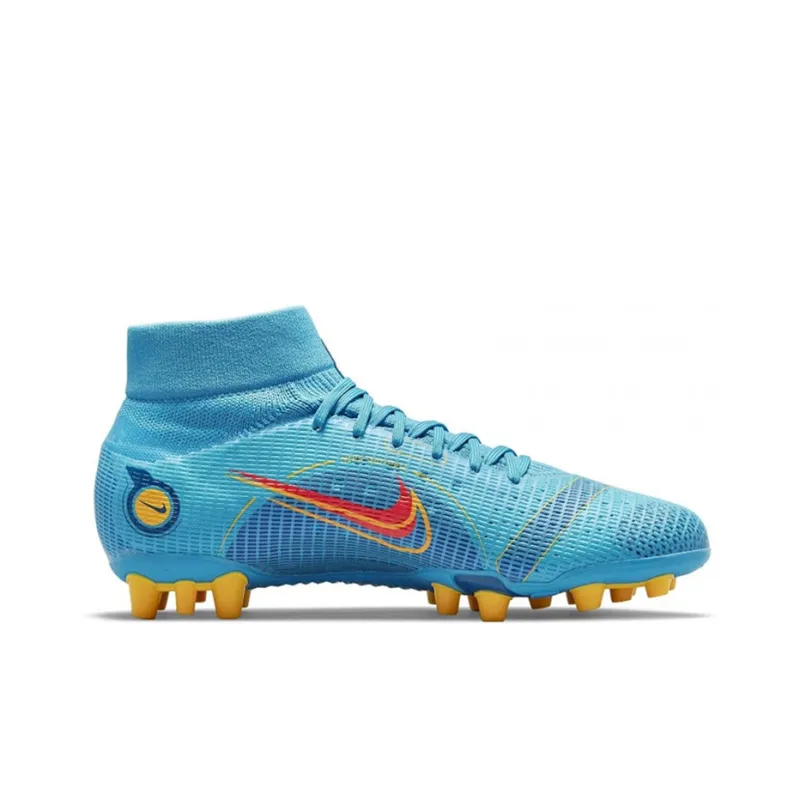 Nike Mercurial Superfly 8 Pro Ag 'Blue Yellow'-1
