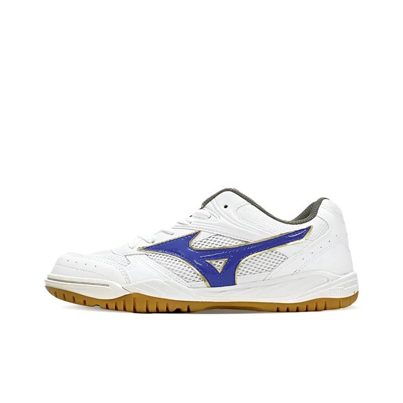 Mizuno Badminton Shoes Unisex Low Top White/Blue-0