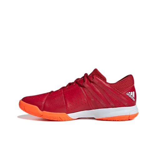 Adidas Wucht P5 Badminton Shoes Unisex Low-Top Red/White