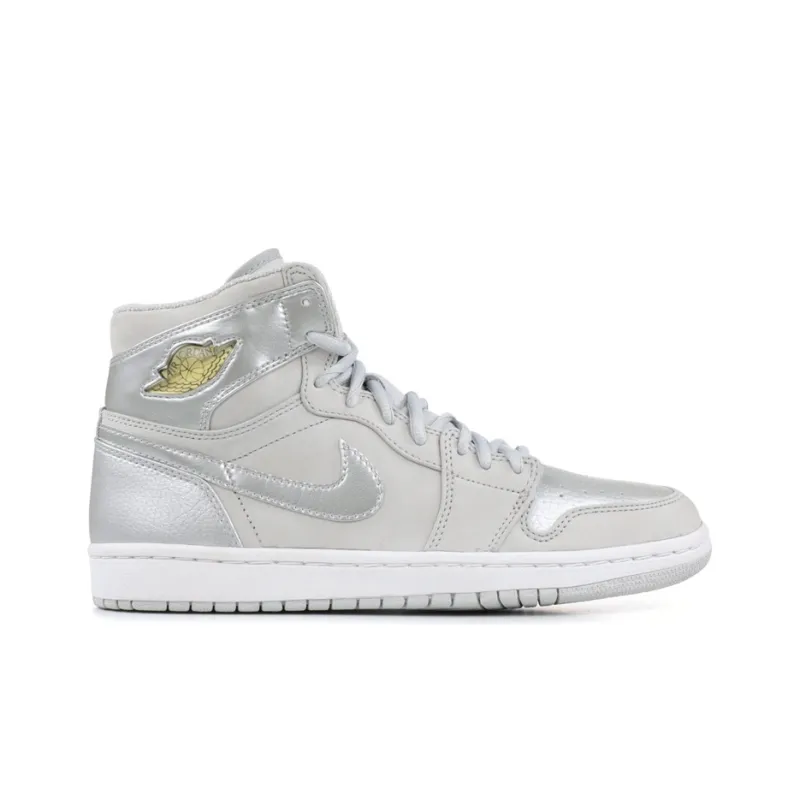 Jordan 1 Retro High Japan Metallic Silver 2020-1